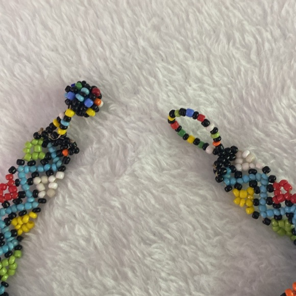 Beaded colourful tribal? anklet / bracelet - Picture 6 of 12